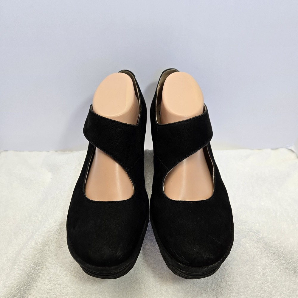 Fly London Womens Size 41 Shoes Yasi Mary Jane Pump Wedge Heel Platform US 10.5